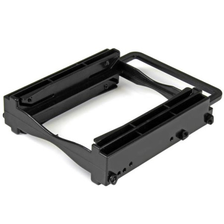 StarTech.com Staffa di montaggio Tool-Less per doppio disco duro SSD/HDD da 2,5" per alloggiamento da 3,5"