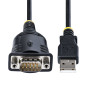 StarTech.com Cavo Adattatore USB a Seriale 1 m - Convertitore da USB a Seriale con Porta COM, Cavo USB Seriale RS232/DB9