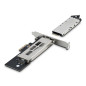 StarTech.com Rack rimovibile per SSD M.2 NVMe a PCIe x4 / Backplane mobile per slot di espansione PCI Express, Installazione