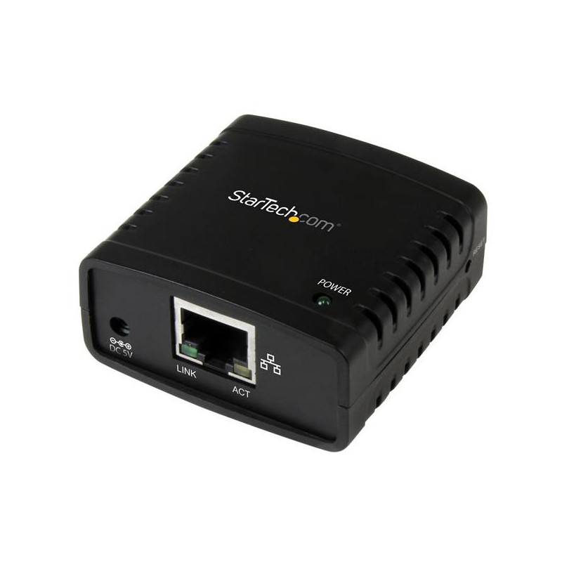 StarTech.com Server di rete per Stampante Ethernet 10/100 Mbps con porta USB 2.0