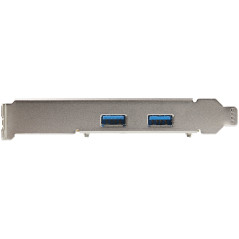 StarTech.com Scheda PCIe USB 3.1 a 2 porte - Scheda di espansione PCI Express USB 3.2 Gen 2 Type-A 10Gbps - Adattatore da PCI