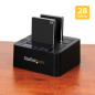 StarTech.com Dock Duplicatore autonomo USB 3.1 (10Gbps) per SATA SSD/HDD da 2,5" & 3,5" - Duplicatore fast-speed 28GB/min