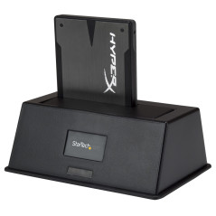 StarTech.com Docking Station per Hard Disk a Singolo Slot - Dock USB 3.0 (5 Gbps) per Hard Drive HDD SSD - Dock Station per