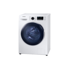 Samsung WD8NK52E0AW/ET lavasciuga slim a caricamento frontale Crystal Clean™ 8/5 kg Classe C/F 1200 giri/min, Porta blu + Panel