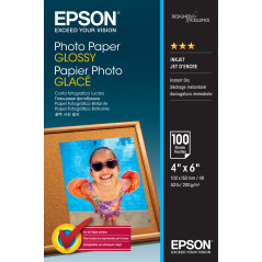 Epson Photo Paper Glossy - 10x15cm - 100 Fogli