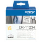 Brother DK-11234 etichetta per stampante Bianco Etichetta per stampante autoadesiva