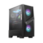 MSI MAG FORGE 100R computer case Midi Tower Nero, Trasparente