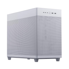 ASUS Prime AP201 MicroATX Mini Tower Bianco