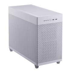 ASUS Prime AP201 MicroATX Mini Tower Bianco