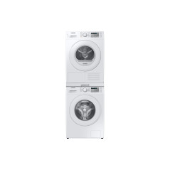 Samsung DV80TA020TH asciugatrice Libera installazione Caricamento frontale 8 kg A++ Acciaio, Bianco