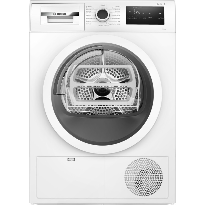 Bosch Serie 4 WTH85V18II Asciugatrice a pompa di calore 8 kg Classe A++