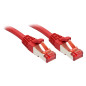 Lindy Cat.6 S/FTP 3m cavo di rete Rosso Cat6 S/FTP (S-STP)