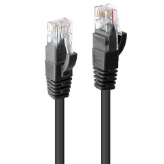 Lindy 48079 cavo di rete Nero 3 m Cat6 U UTP (UTP)