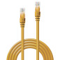 Lindy 48064 cavo di rete Giallo 3 m Cat6 U/UTP (UTP)