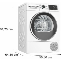 Bosch Serie 6 WQG245D0IT Asciugatrice a pompa di calore 9 kg Classe A+++