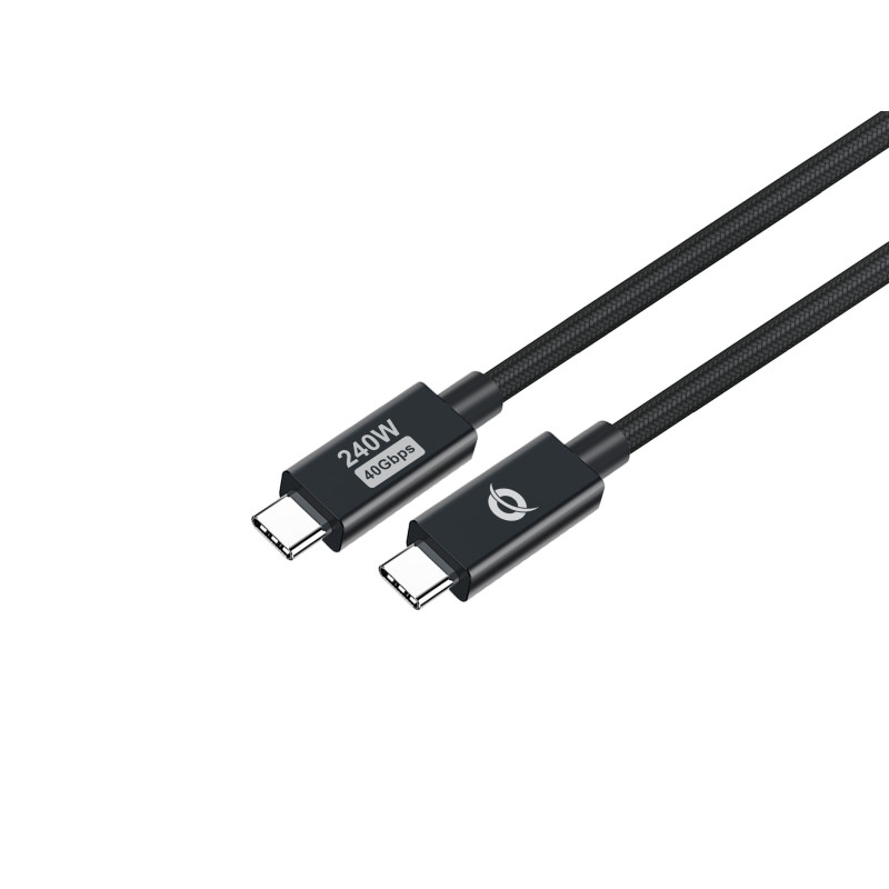 Conceptronic ETTA04B20 cavo USB USB4 Gen 3x2 2 m USB C Nero