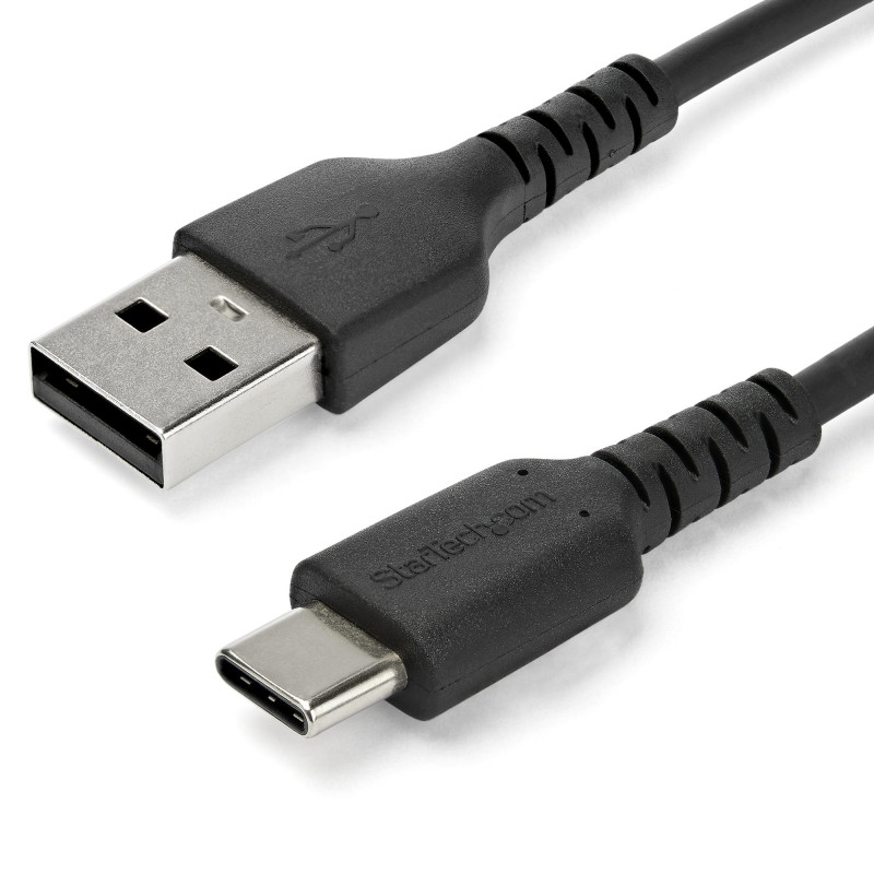 StarTech.com Cavo di Ricarica USB-A a USB-C da 1m - Resistente cavetto USB-C di Ricarica Veloce e Sync da USB 2.0 a USB Type C