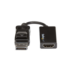 StarTech.com Adattatore DisplayPort a HDMI 4K 60Hz - Convertitore video attivo da DP 1.4 a HDMI 2.0 - Dongle Cavo adattatore