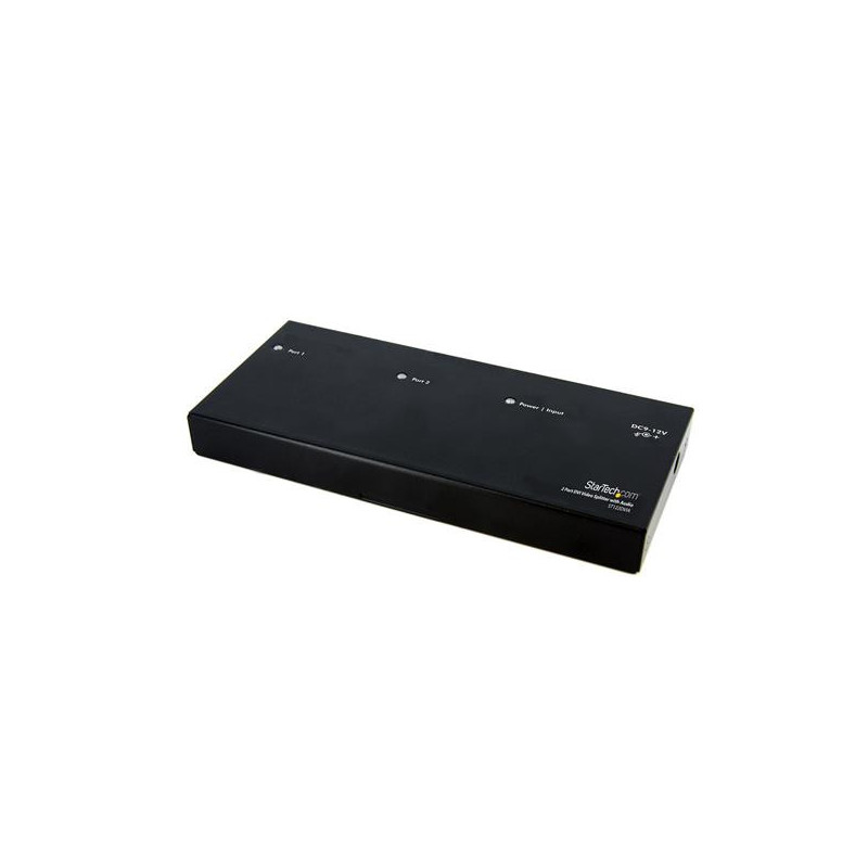 StarTech.com Sdoppiatore video DVI 2 porte con audio