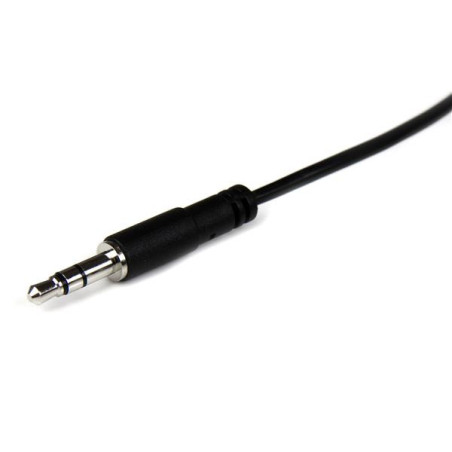 StarTech.com Cavo audio di prolunga stereo slim da 3,5 mm 1 m - M/F