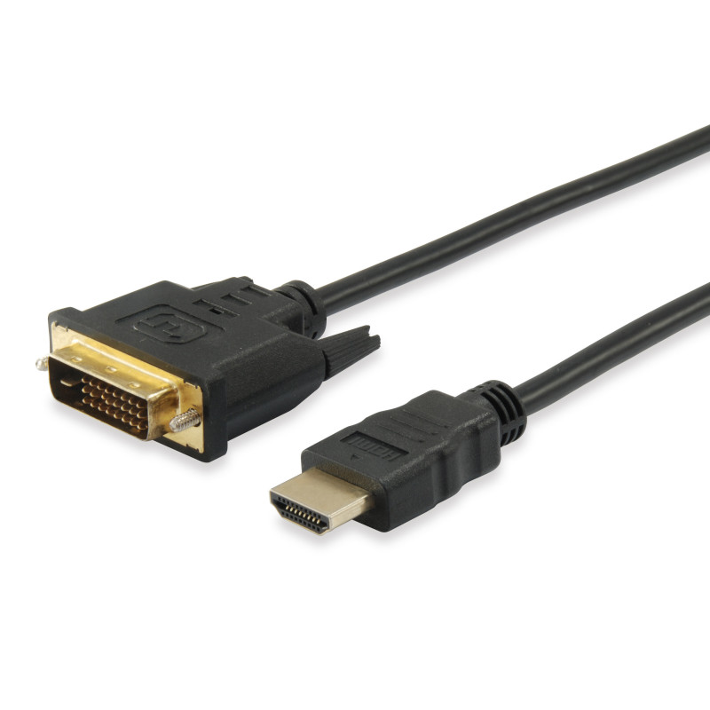 Equip 119322 Cavo da HDMI a DVI-D, 2,0 m, bidirezionale