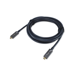 Equip 119461 Cavo ottico attivo USB-C-C, M M, 5,0 m, PD 60W, 4K 60Hz, 10Gbps, Video+Dati+PD