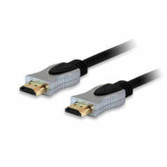 Equip 119346 Cavo HDMI 2.0, alloggiamento in alluminio, 7,5 m, 4K 60Hz