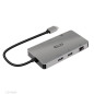 CLUB3D CSV-1593 hub di interfaccia USB 3.2 Gen 1 (3.1 Gen 1) Type-C 16200 Mbit/s Metallico