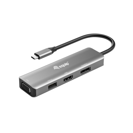 Equip Adattatore da USB-C a HDMI/DisplayPort/VGA/USB