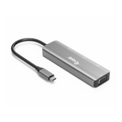 Equip Adattatore da USB-C a HDMI DisplayPort VGA USB