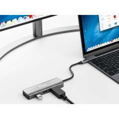 Equip Adattatore da USB-C a HDMI DisplayPort VGA USB