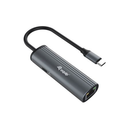 Equip Adattatore da USB-C a RJ45 per rete Gigabit + 100W USB PD