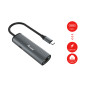 Equip Adattatore da USB-C a RJ45 per rete Gigabit + 100W USB PD