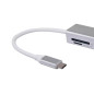 Equip Adattatore multifunzione USB-C 5 in 1, HDMI, USB 3.2 Gen 1, TF/Micro SD