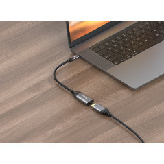 Equip 133493 Adattatore da USB-C a DisplayPort 1.4, 8K 30Hz