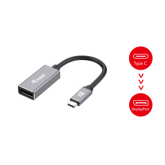 Equip 133493 Adattatore da USB-C a DisplayPort 1.4, 8K 30Hz