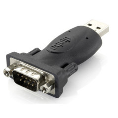 Equip 133382 adattatore per inversione del genere dei cavi USB A RS-232 Nero