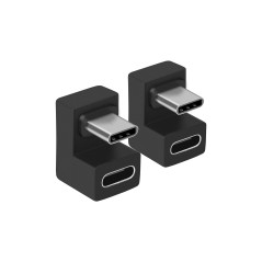 Equip Adattatore USB-C U plug, 10Gbps, PD 100W , confezione da 2 pezzi