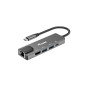 Equip Adattatore multifunzione USB-C 5 in 1, HDMI, LAN Gigabit, USB 3.2 GEN1, USB PD 100W