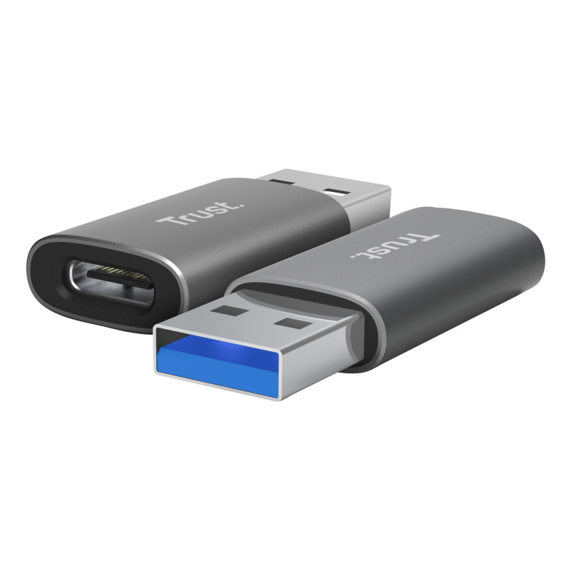 Trust Calyx USB Type-C USB tipo A Grigio