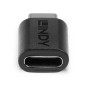 Lindy 41893 adattatore per inversione del genere dei cavi USB 3.2 Type C Nero