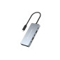 Conceptronic DONN22G replicatore di porte e docking station per laptop Cablato USB 3.2 Gen 2 (3.1 Gen 2) Type-C Grigio