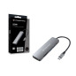 Conceptronic DONN11G replicatore di porte e docking station per laptop Cablato USB 3.2 Gen 1 (3.1 Gen 1) Type-C Grigio