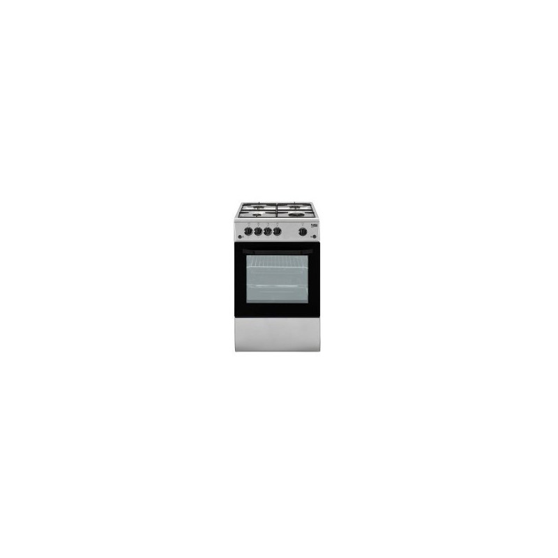 Beko CSG42011FS Cucina Gas Argento