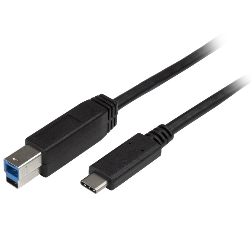 StarTech.com Cavo USB-C a USB-B - M/M - Cavo USB Tipo C da C a B - USB 3.0 (5Gbps) da 2m