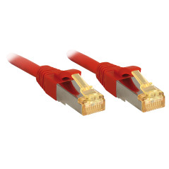 Lindy 47292 cavo di rete Rosso 1 m Cat7 S FTP (S-STP)