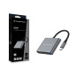 Conceptronic DONN18G replicatore di porte e docking station per laptop Cablato USB 3.2 Gen 1 (3.1 Gen 1) Type-C Grigio