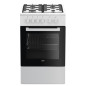 Beko FSS52020DW Cucina Elettrico Gas Bianco