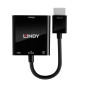 Lindy 38285 cavo e adattatore video 0,1 m HDMI tipo A (Standard) VGA (D-Sub) Nero