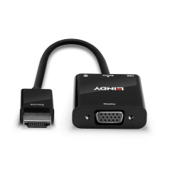 Lindy 38285 cavo e adattatore video 0,1 m HDMI tipo A (Standard) VGA (D-Sub) Nero